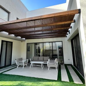 Woodwork pergola israel