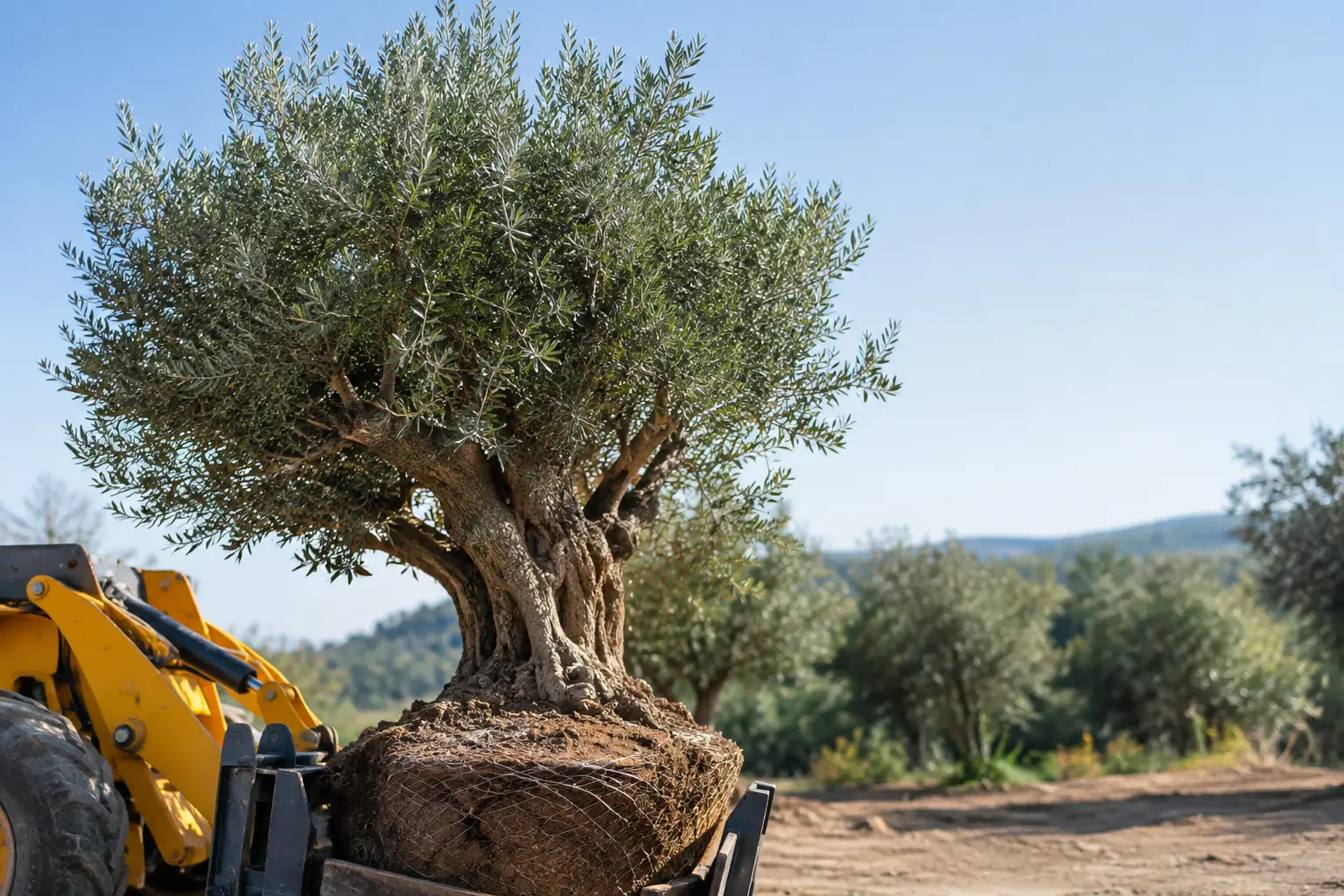 Relocating Mature Olive Trees Without Regret